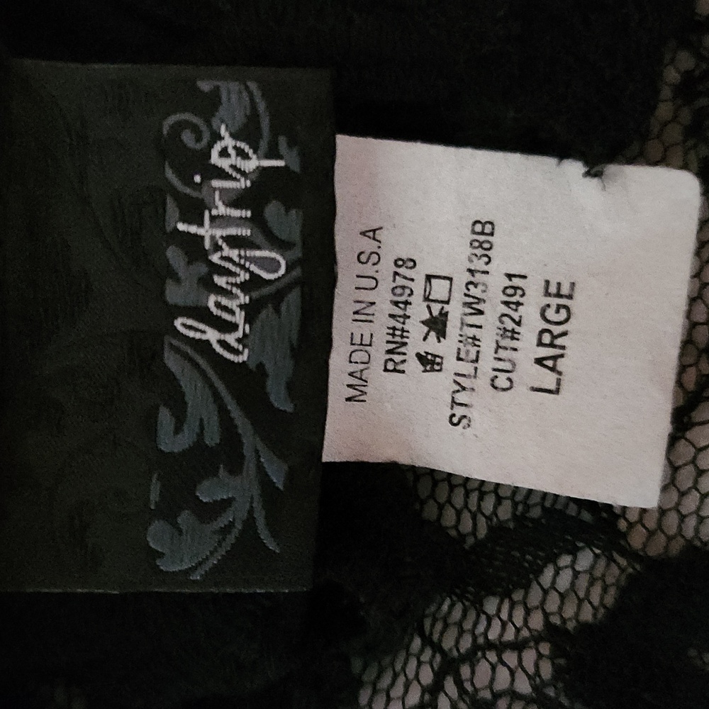 Daytrip Black High Low Lightweight Vest Women's Large - Picture 7 of 16